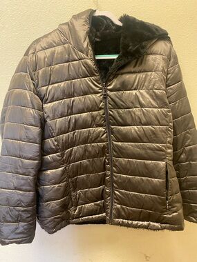 Andrew Marc reversible Puffer Coat